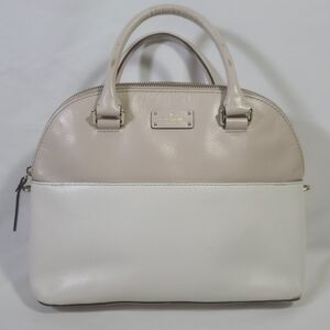 Kate Spade Beige and White Women's Bag